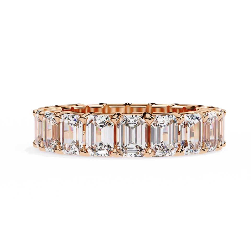 Eternal Emerald Band 18k