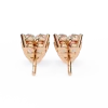 Heartlight Diamond Earrings 14k