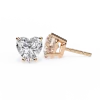 Heartlight Diamond Earrings 14k
