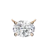 Oval Diamond Pendant 18k
