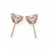 Royal Gleam Princess Earrings 14k