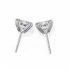 Royal Gleam Princess Earrings 14k