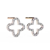 Cloverlight Studs 18k