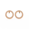 Everyday Shine Round Studs 18k