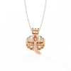 Clover Promise Pendant 14k