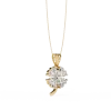 Clover Promise Pendant 14k