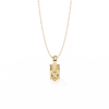 Marquise Diamond Pendant 14k