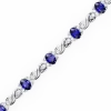 Midnight Bloom Bracelet 14k