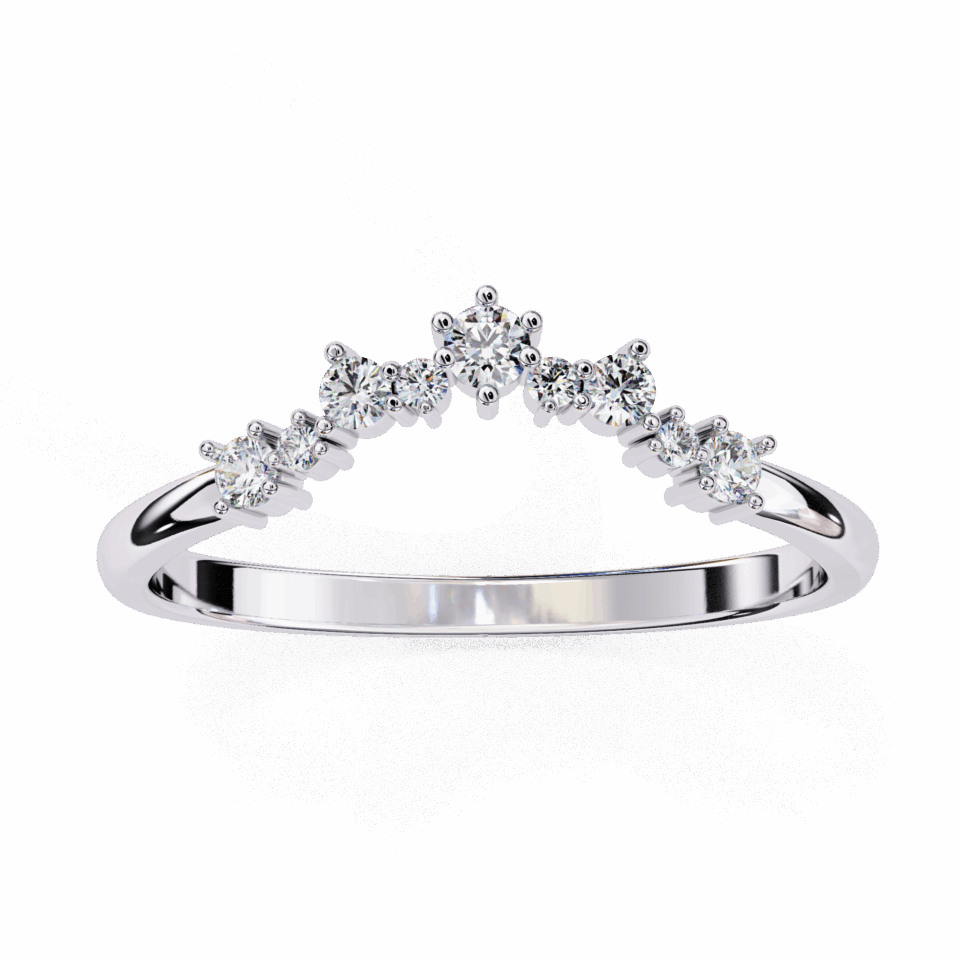 Petite Glow Band 18k