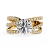 Halo Embrace Ring 14k