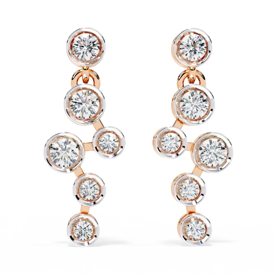 Mini Spark Studs 14k