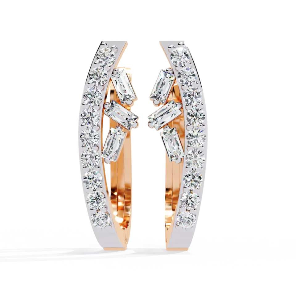 Baguette Blend Drops 14k