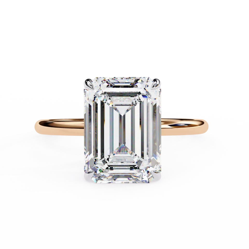 Glimmer Crest Ring 14k